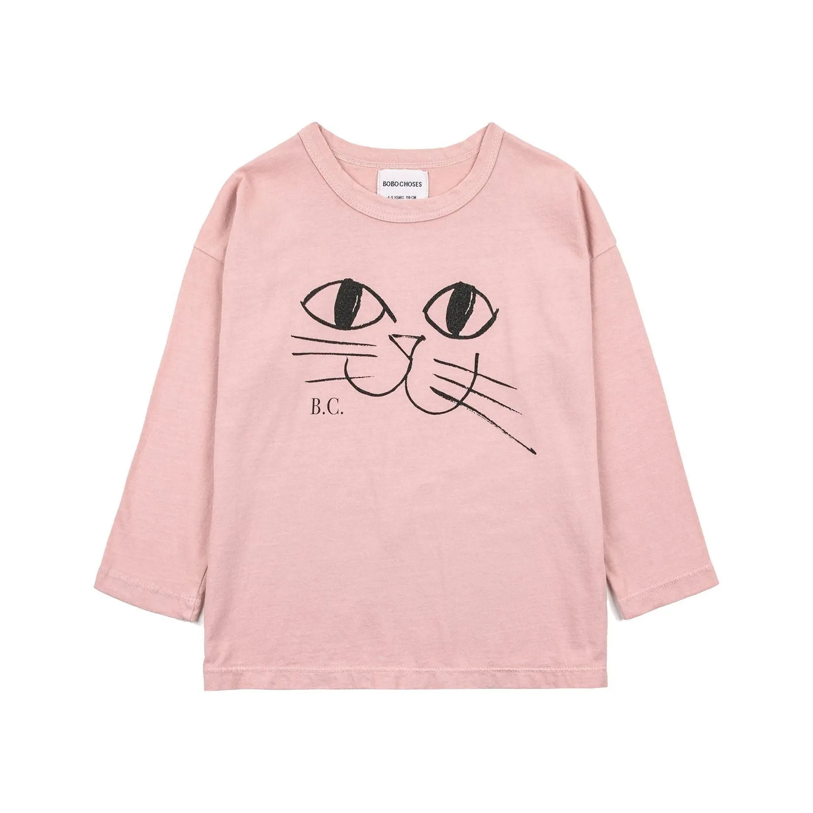 Smiling Cat Long Sleeve T-Shirt