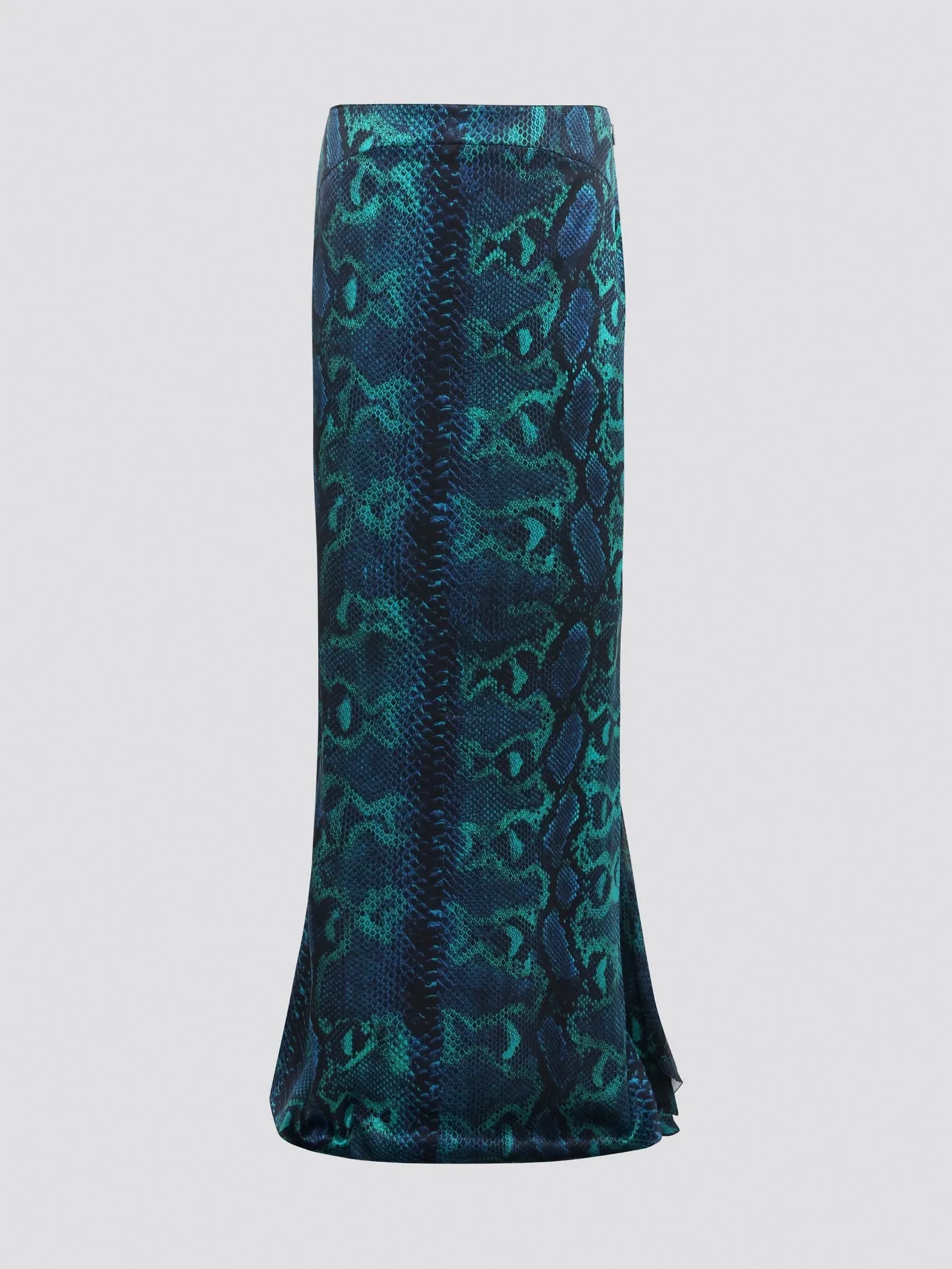 Snake Print Maxi Skirt