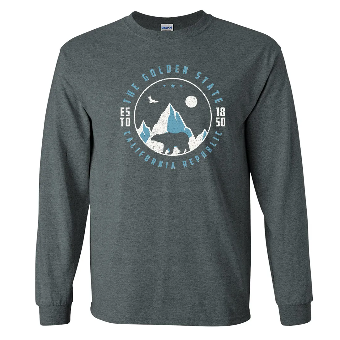 Snowy California Mountains Long Sleeve Shirt
