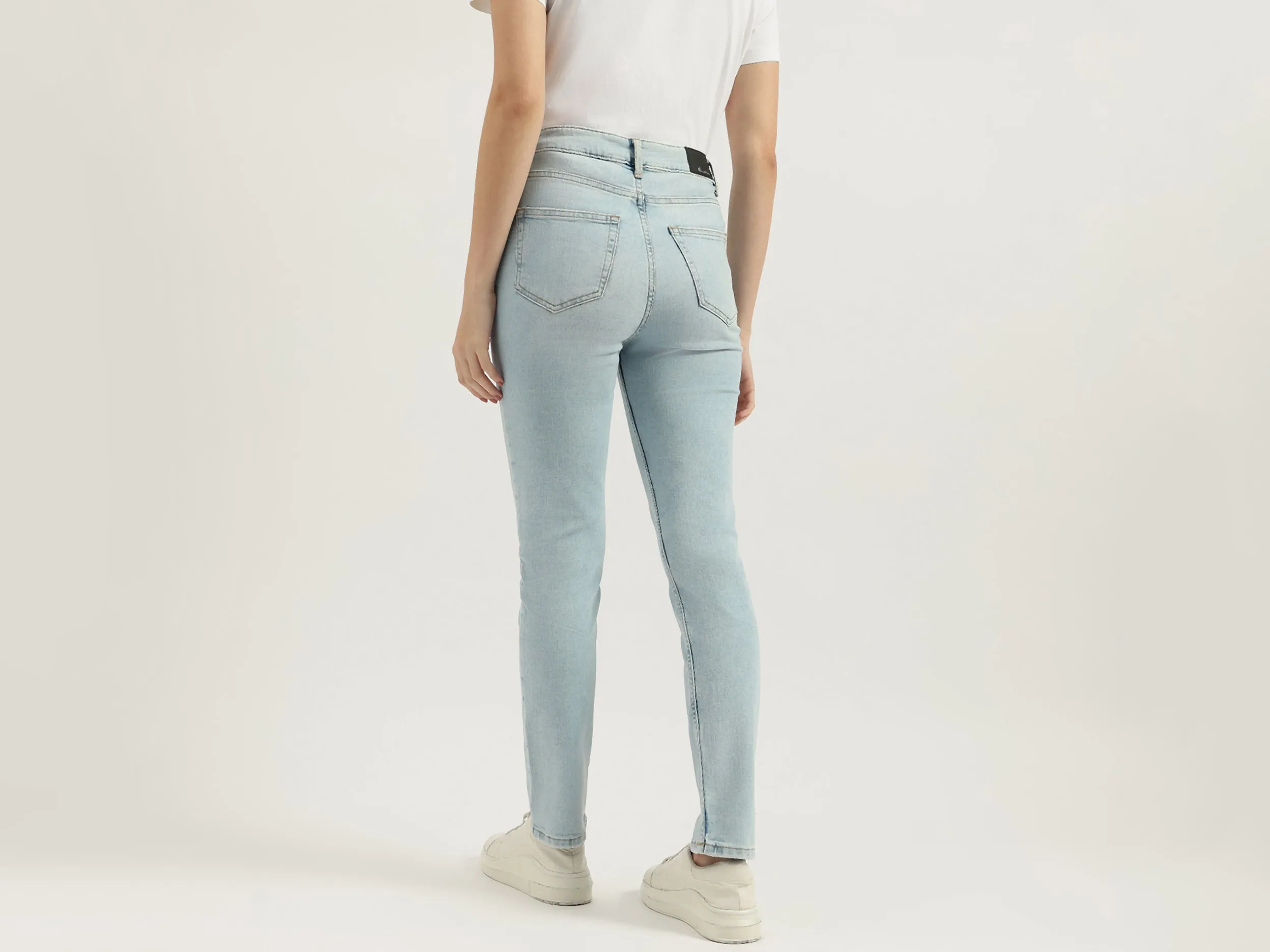 Solid Skinny Fit Jeans