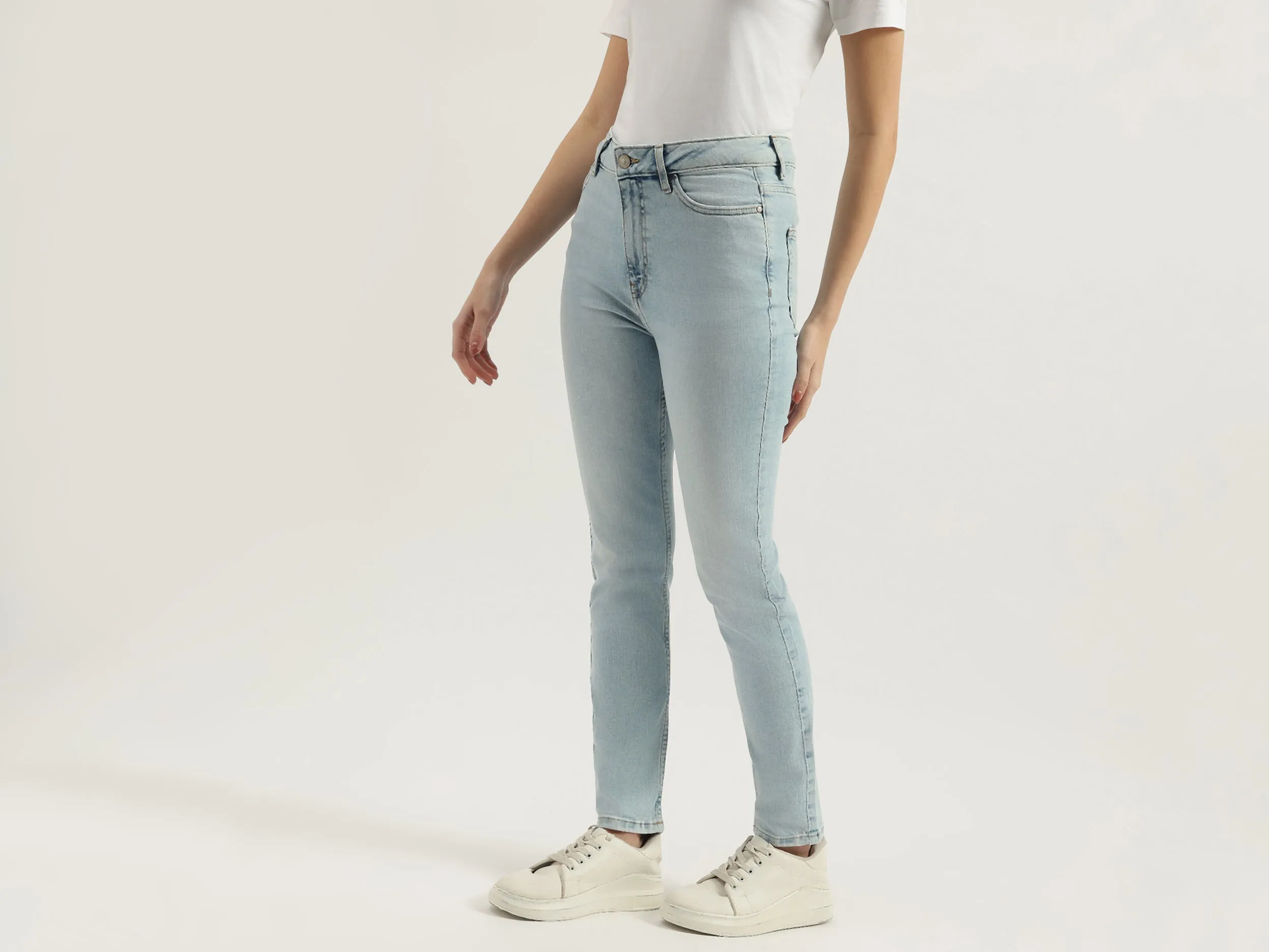 Solid Skinny Fit Jeans