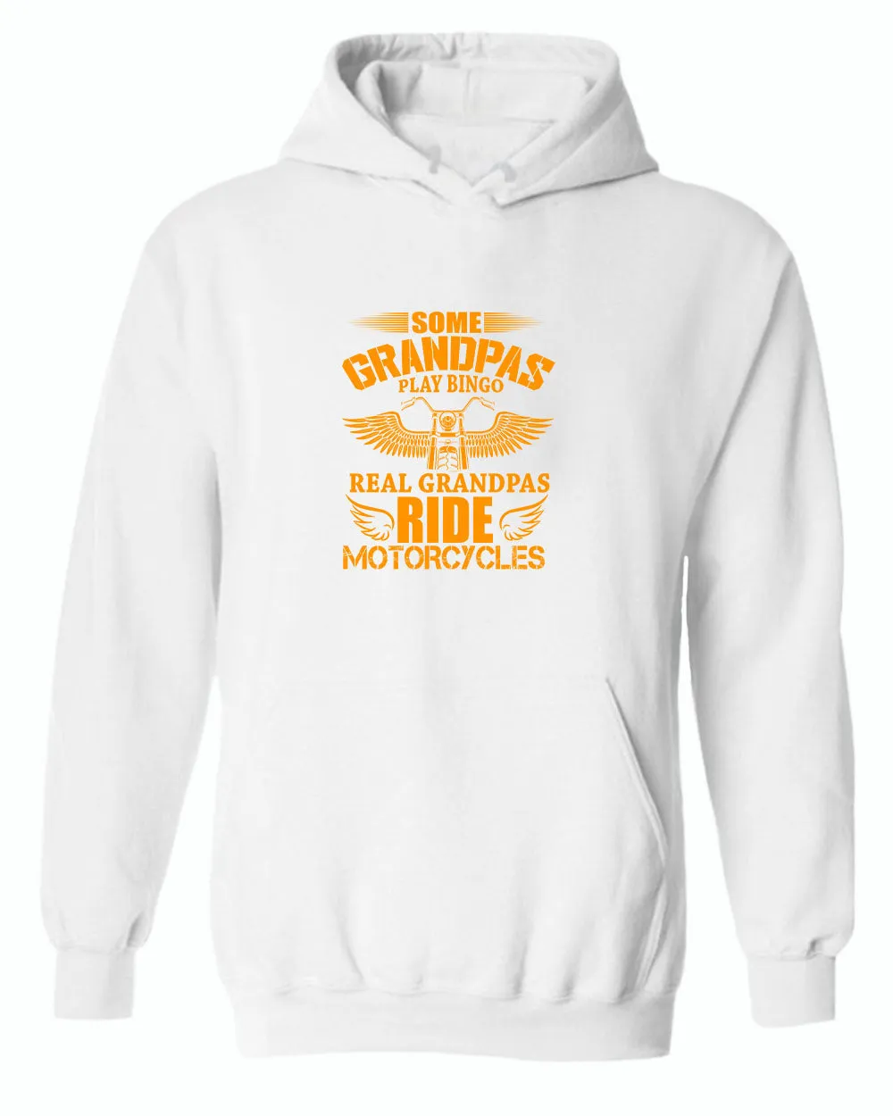Some grandpas play bingo, real grandpas ride motorcycle hoodie