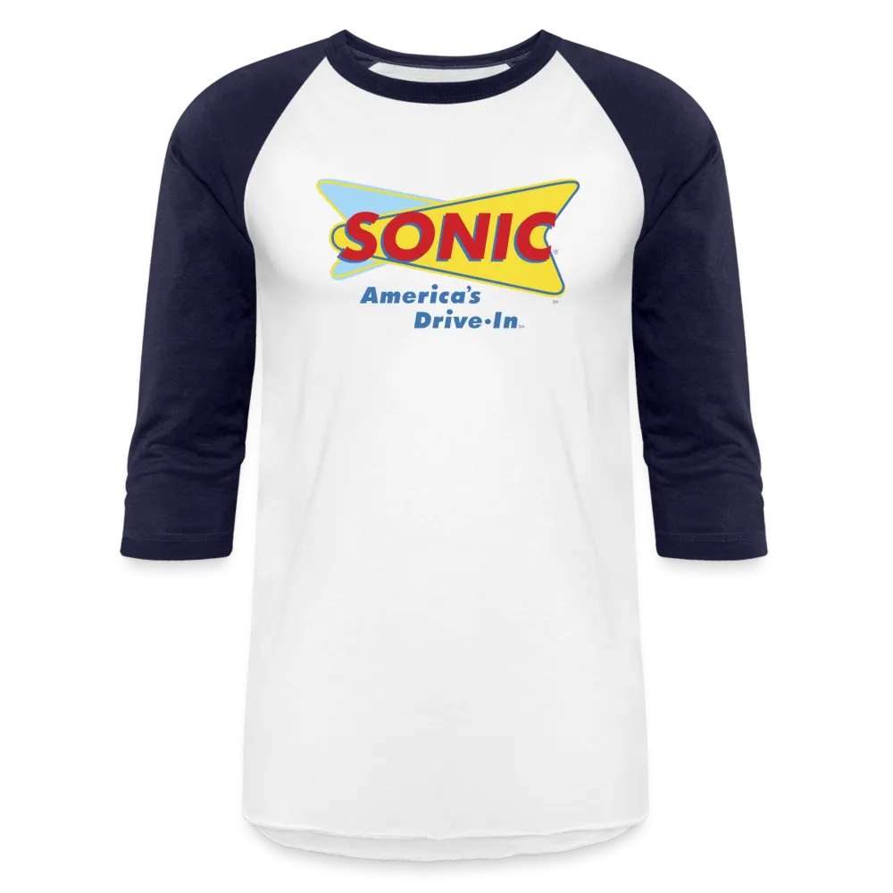 Sonic Drive In  3/4 Sleeve Raglan Shirt