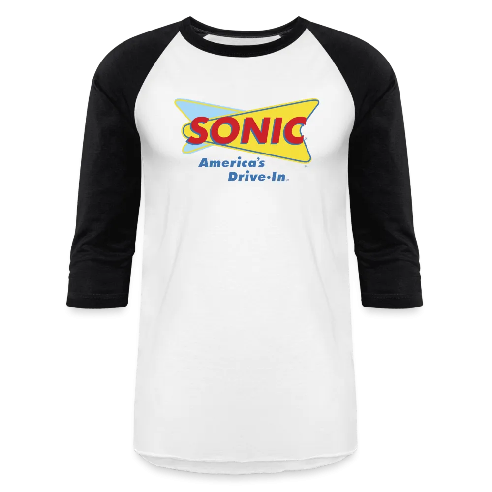 Sonic Drive In  3/4 Sleeve Raglan Shirt
