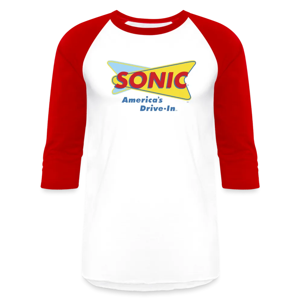 Sonic Drive In  3/4 Sleeve Raglan Shirt