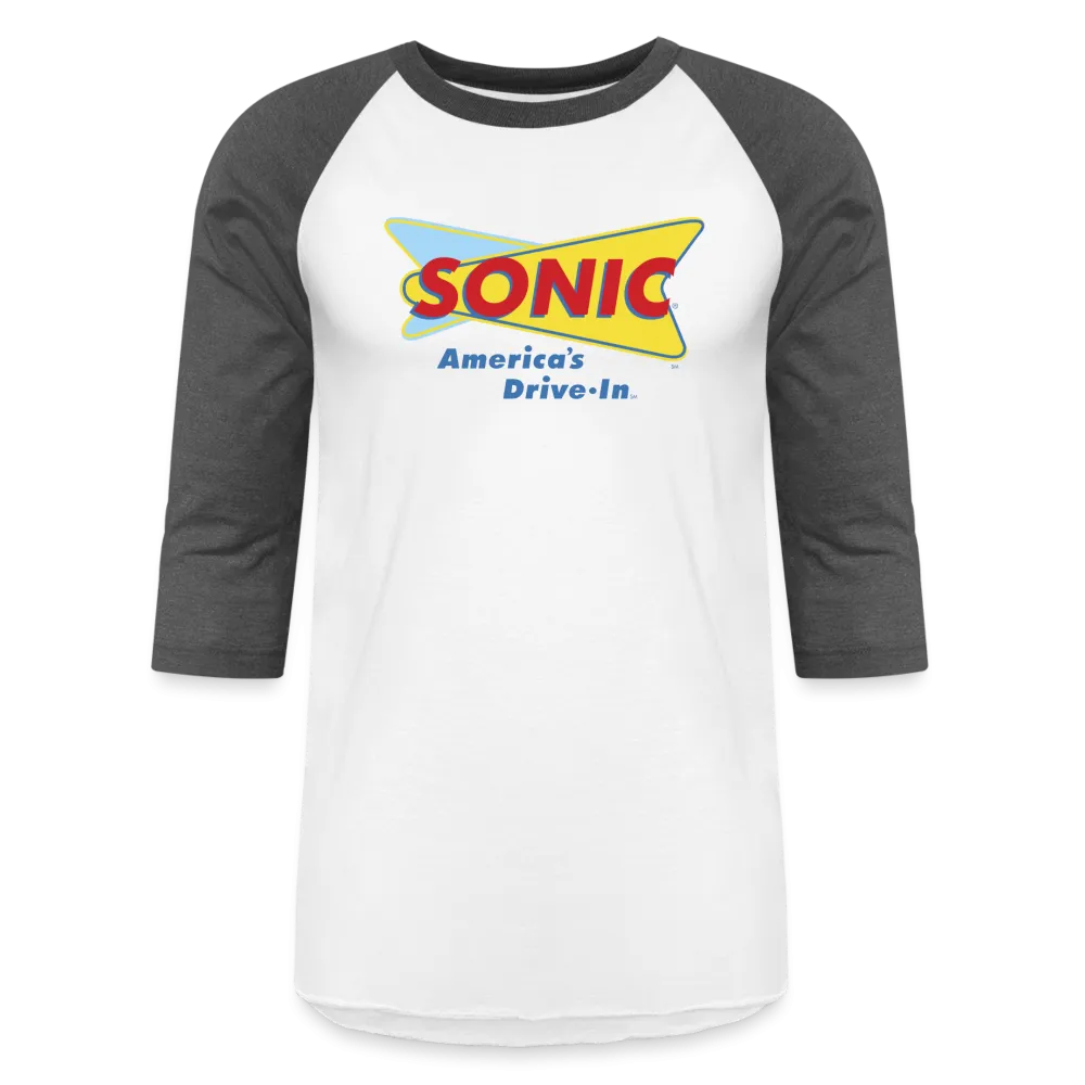 Sonic Drive In  3/4 Sleeve Raglan Shirt