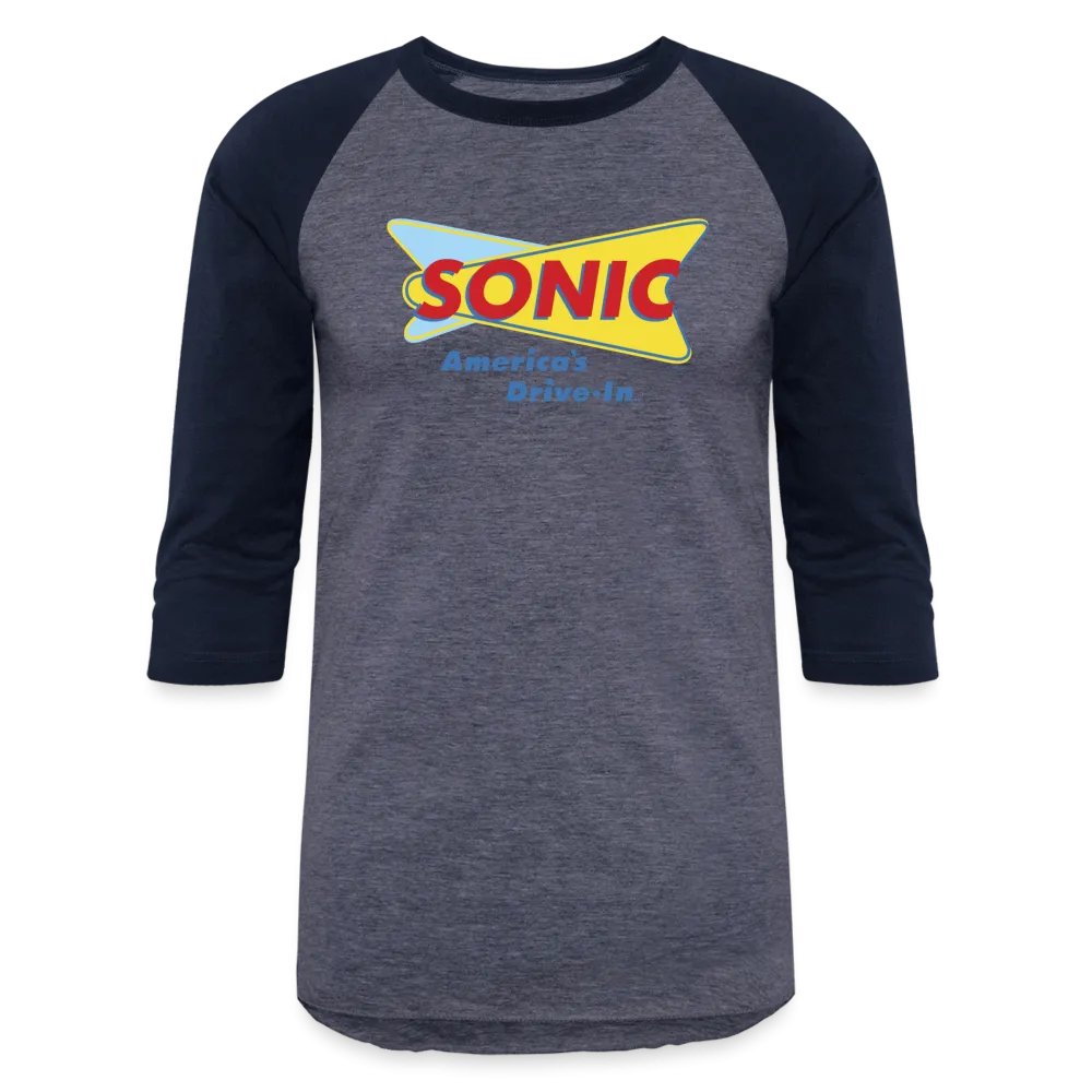 Sonic Drive In  3/4 Sleeve Raglan Shirt