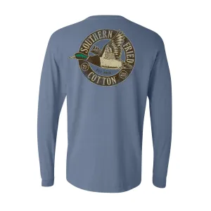 Southern Fried Cotton Greenie LS Tee