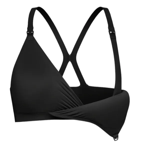SPANX Bra-llelujah Mama‎ Nursing Bra Very Black Size Medium