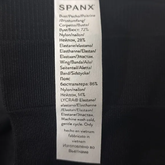 SPANX Bra-llelujah Mama‎ Nursing Bra Very Black Size Medium
