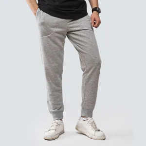 Sports Joggers . Heather Gray