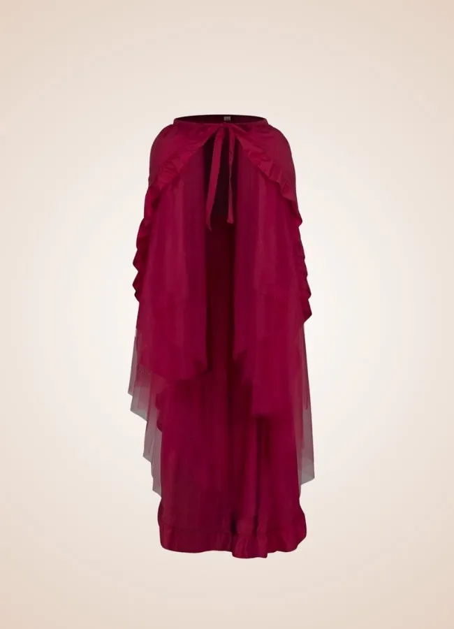 Steampunk Victorian Pleated Skirt