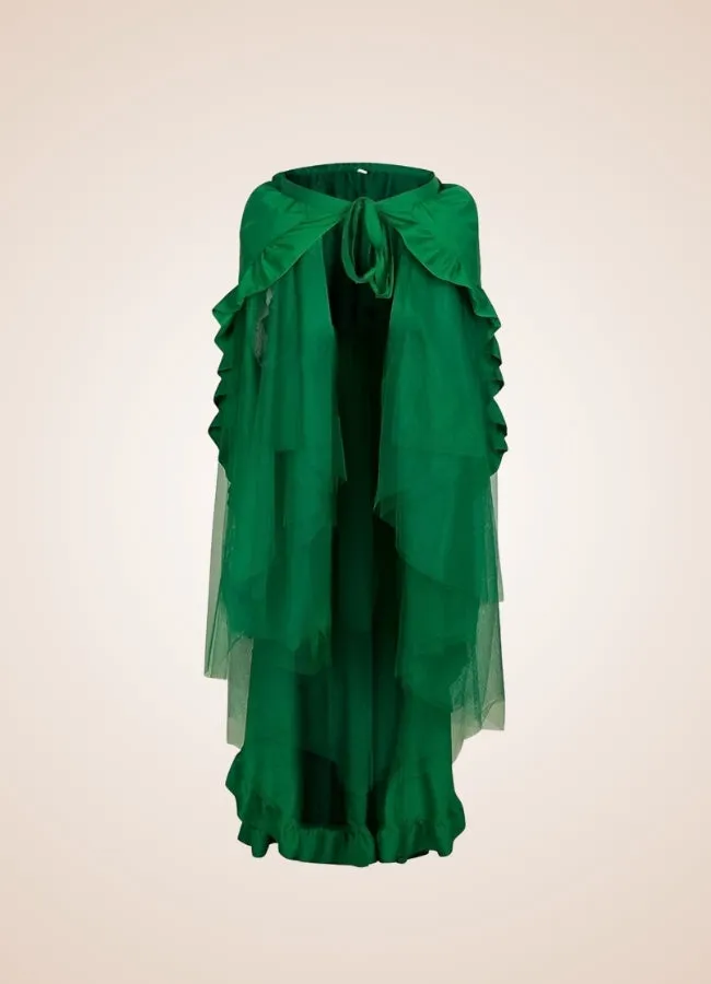 Steampunk Victorian Pleated Skirt