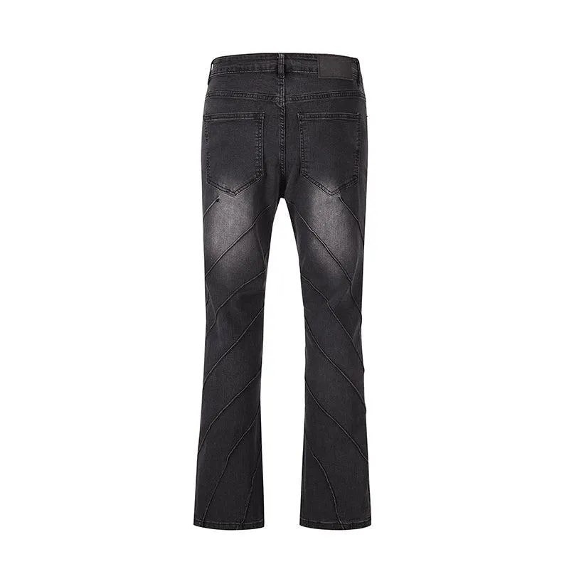 Stitching Slim Fit Jeans