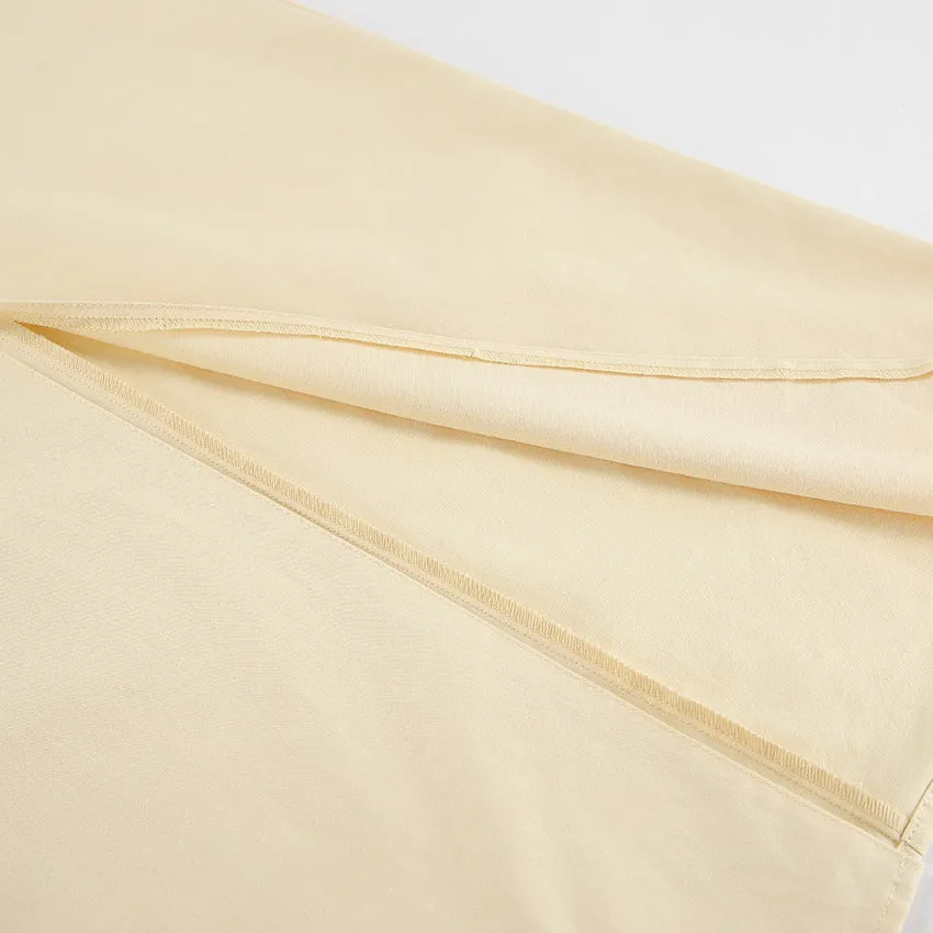 Straight Split Maxi Skirts