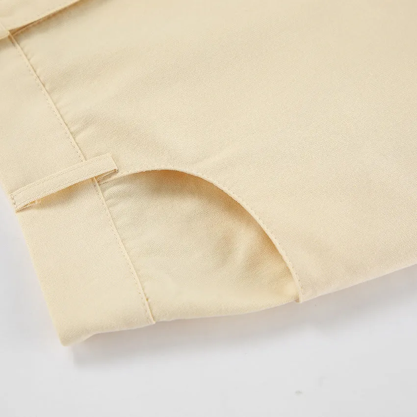 Straight Split Maxi Skirts