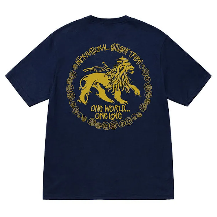 Stussy IST Lion T-Shirt Navy
