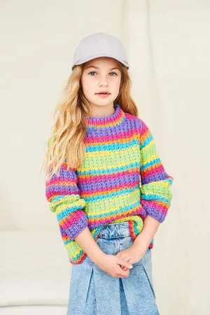 Stylecraft Knitting Pattern 10045 Chunky Childs Sweaters and Tank Top