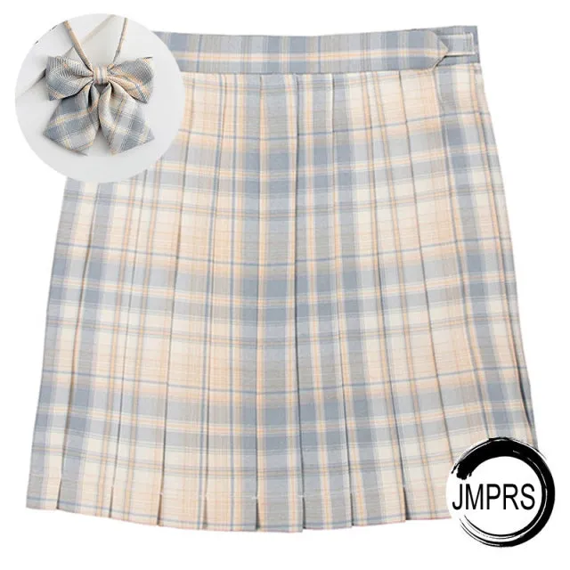 Summer High Waist Preppy Girls Dance Mini Skirt Cute A Line Sexy Japan skirts