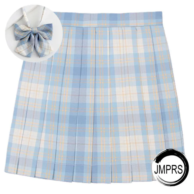 Summer High Waist Preppy Girls Dance Mini Skirt Cute A Line Sexy Japan skirts