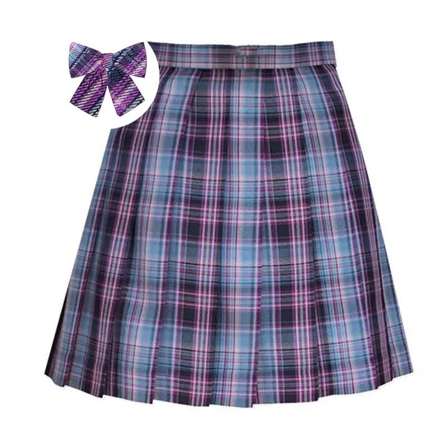 Summer High Waist Preppy Girls Dance Mini Skirt Cute A Line Sexy Japan skirts