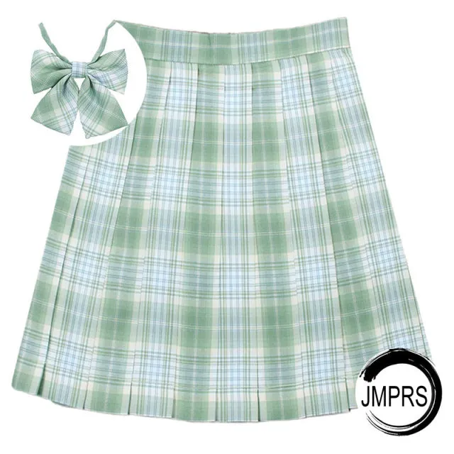 Summer High Waist Preppy Girls Dance Mini Skirt Cute A Line Sexy Japan skirts