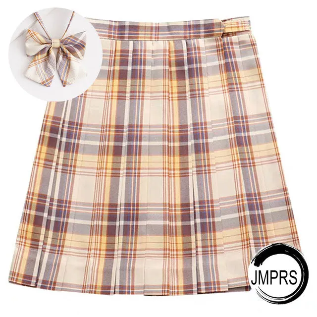 Summer High Waist Preppy Girls Dance Mini Skirt Cute A Line Sexy Japan skirts