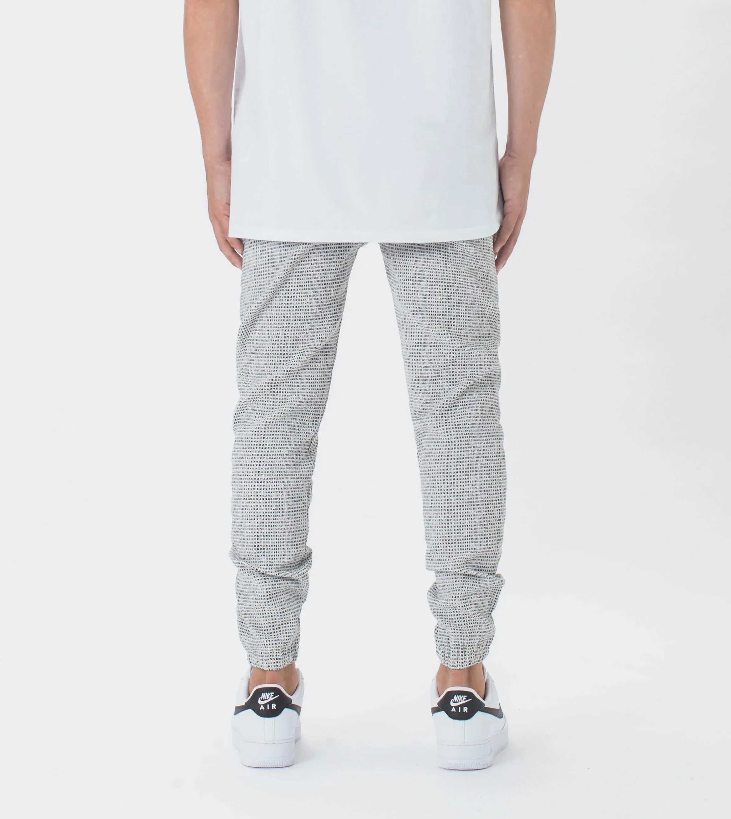 Sureshot joggers honeycomb Flight White