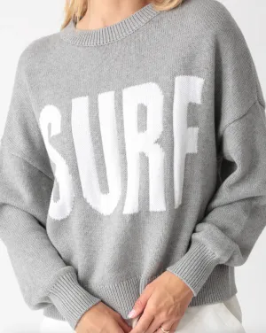 Surf Sweater in Heather Grey