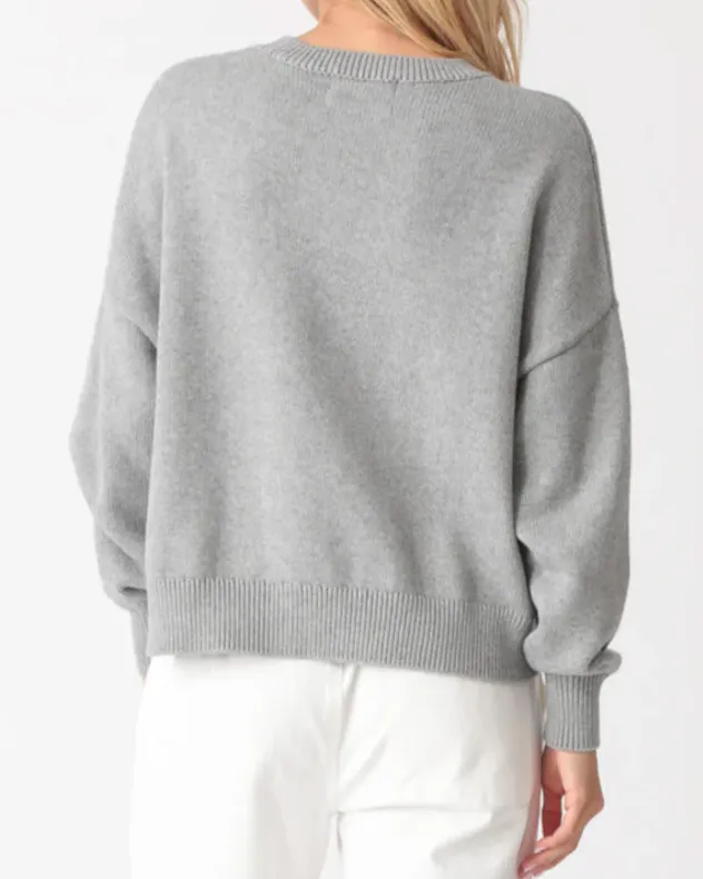 Surf Sweater in Heather Grey