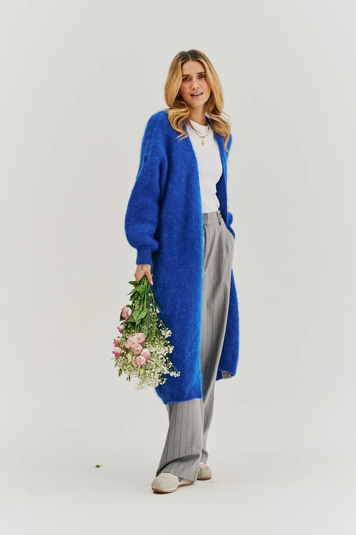 Sweet Mirage long mohair cardigan