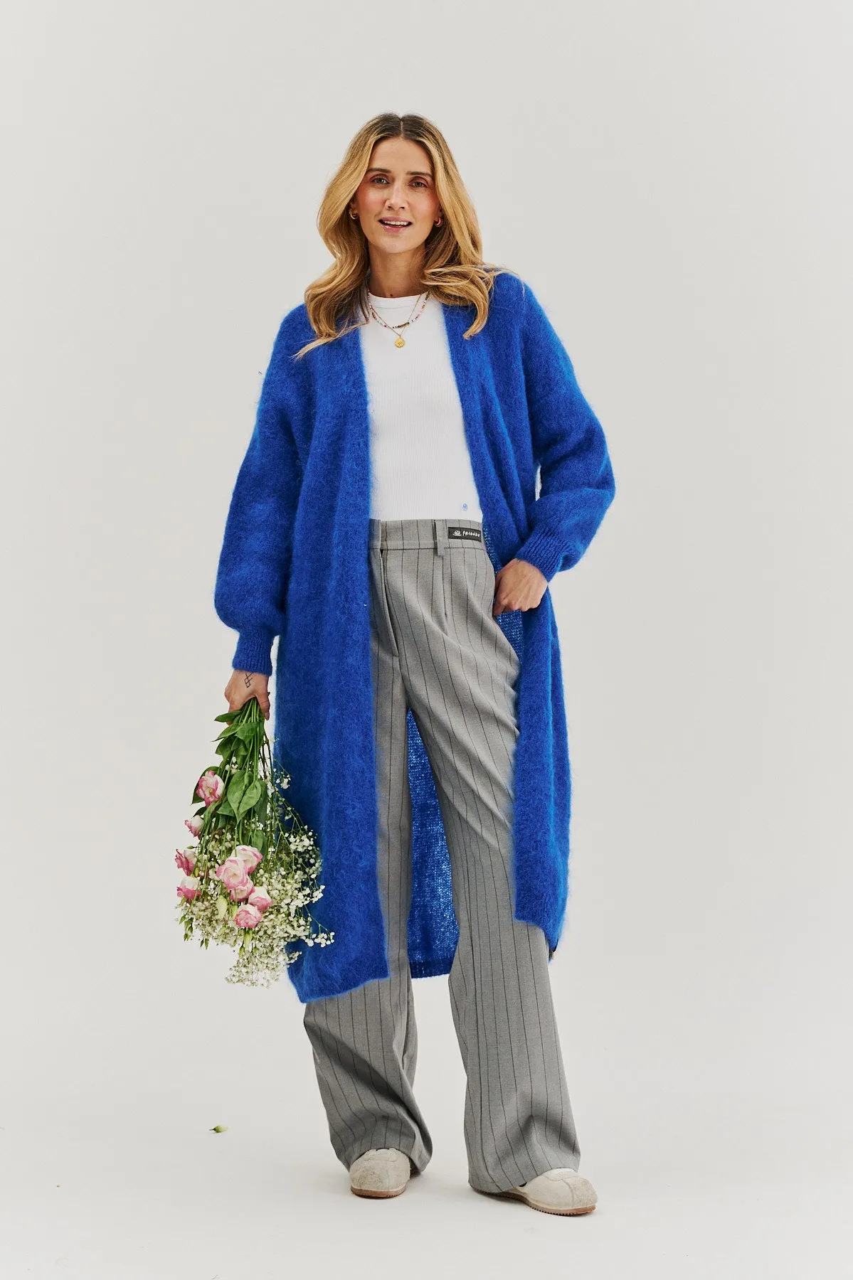Sweet Mirage long mohair cardigan