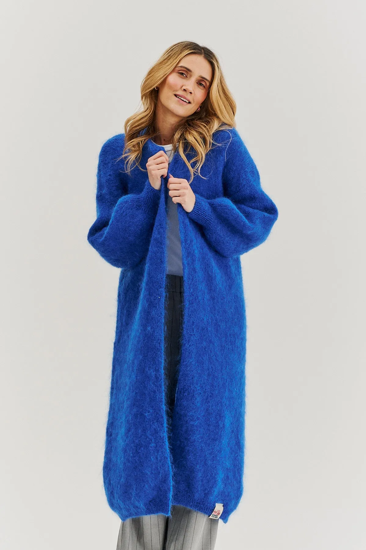Sweet Mirage long mohair cardigan