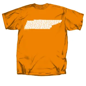 Tennessee Song Short Sleeve T-Shirt
