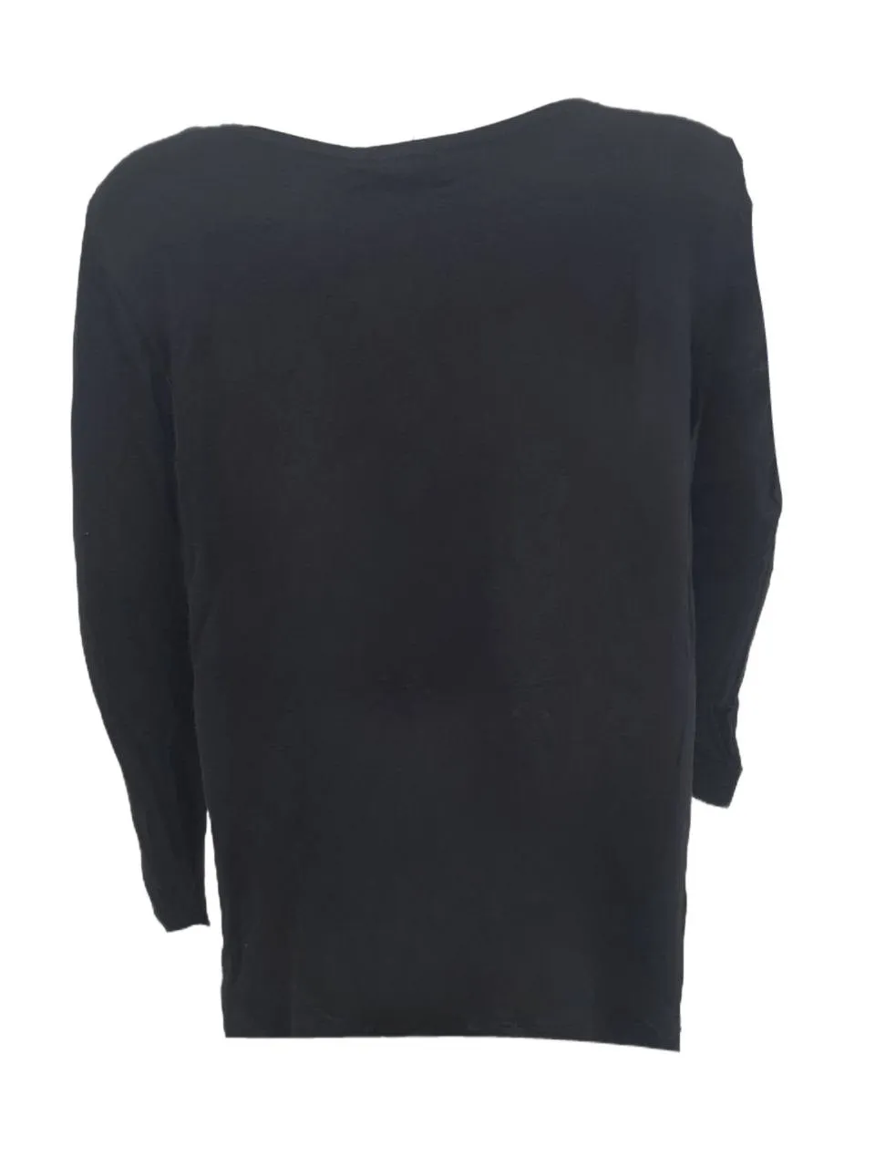 TEREZ Girl's Black Long Sleeve Shirt #1141546 X-Large NWT