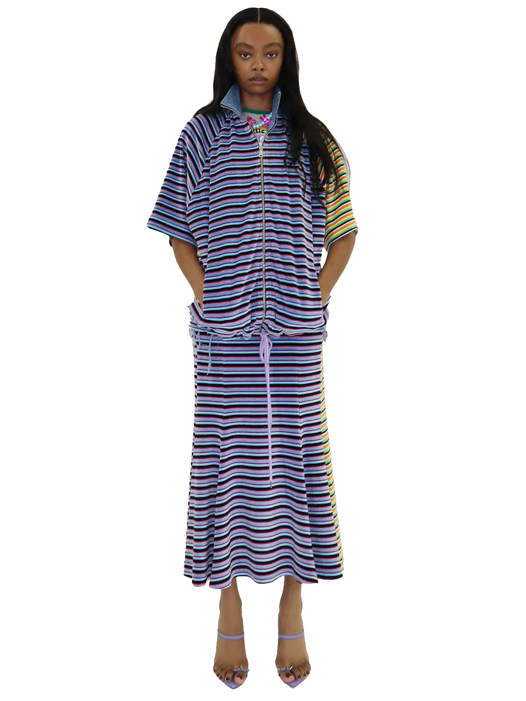 Terry Maxi Skirt