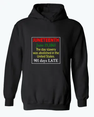 The day slavery was abolished in USA hoodie, juneteenth hoodies