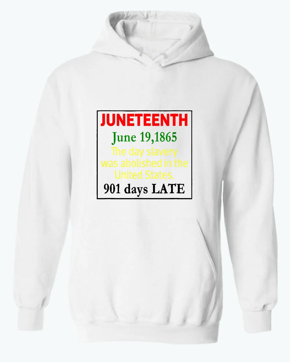 The day slavery was abolished in USA hoodie, juneteenth hoodies