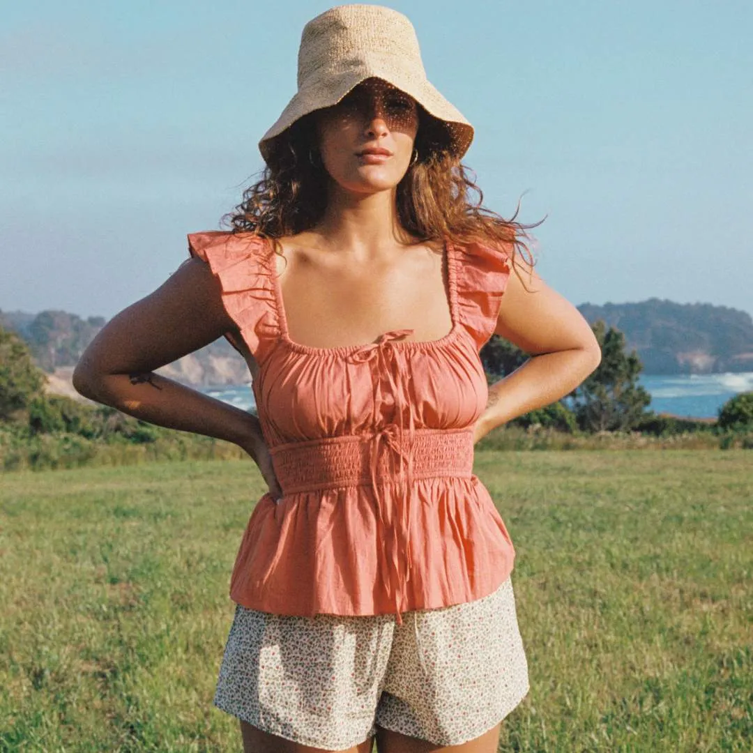 The Lili Top | Ginger Khadi