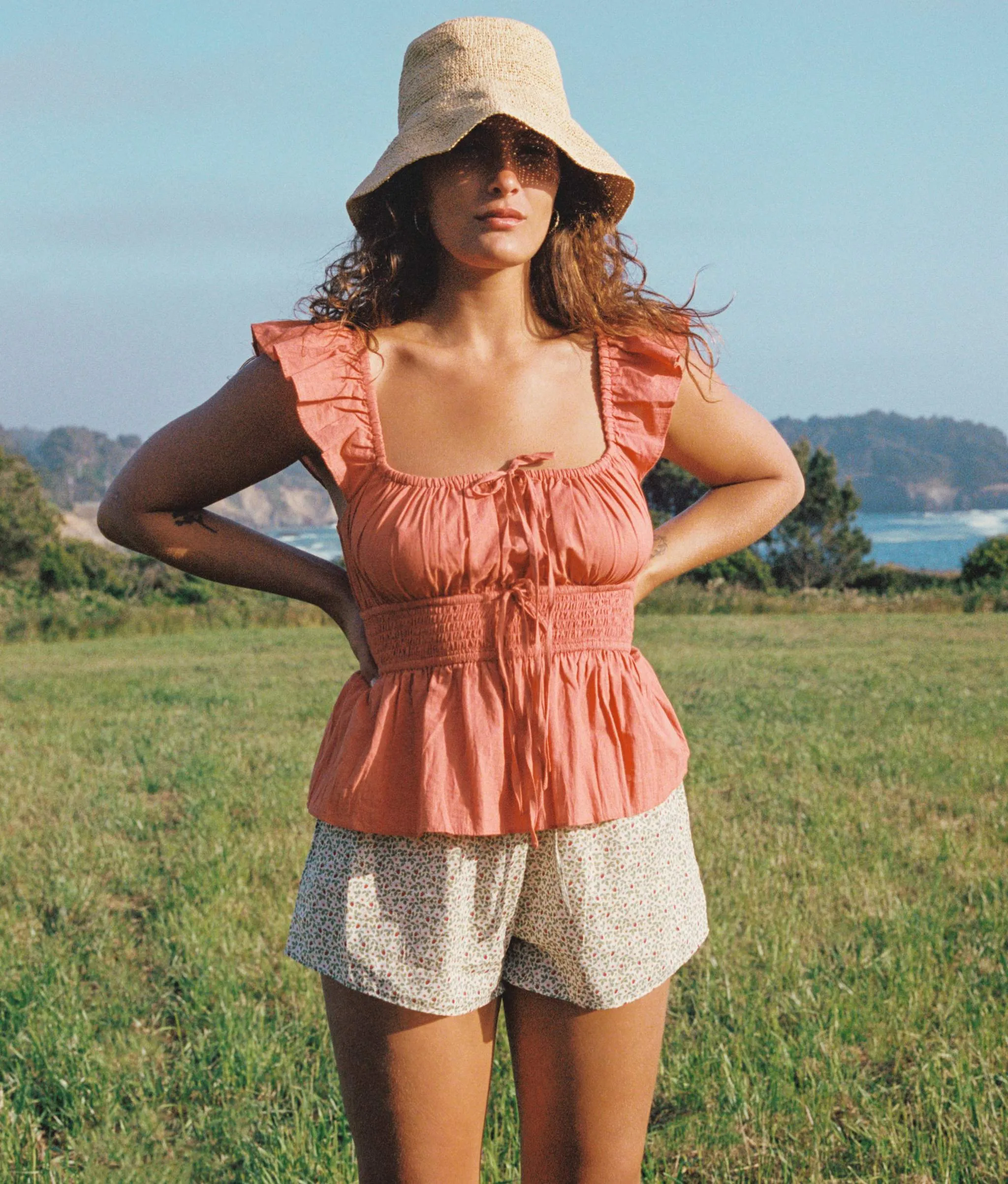 The Lili Top | Ginger Khadi