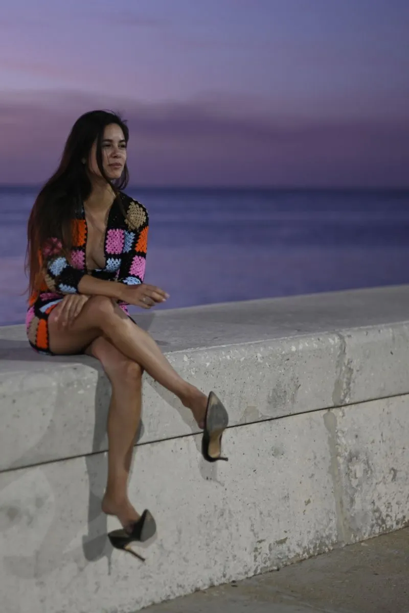 The Marta Sweater in Love Me Tender - XXS