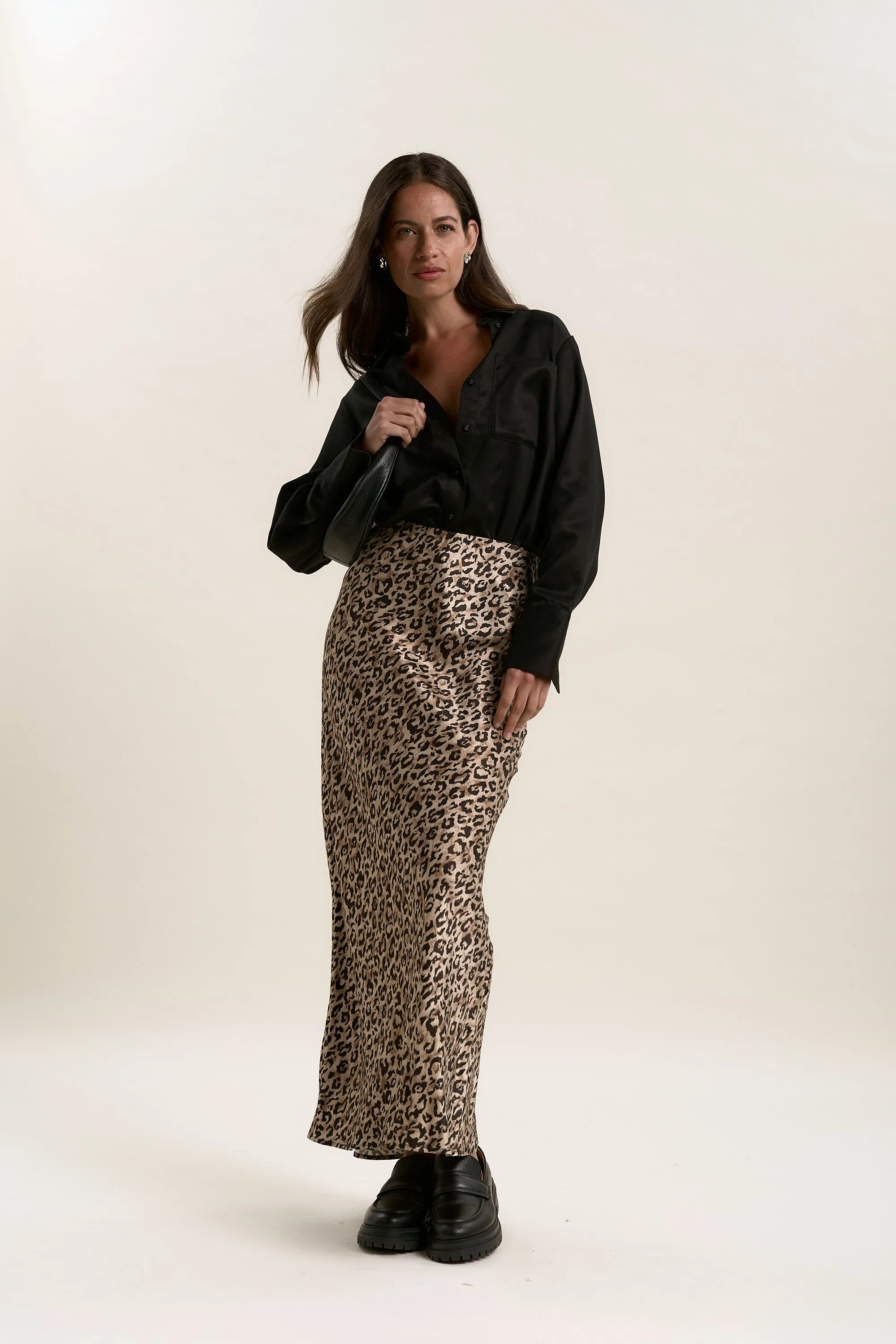 The Maxi Slip Skirt