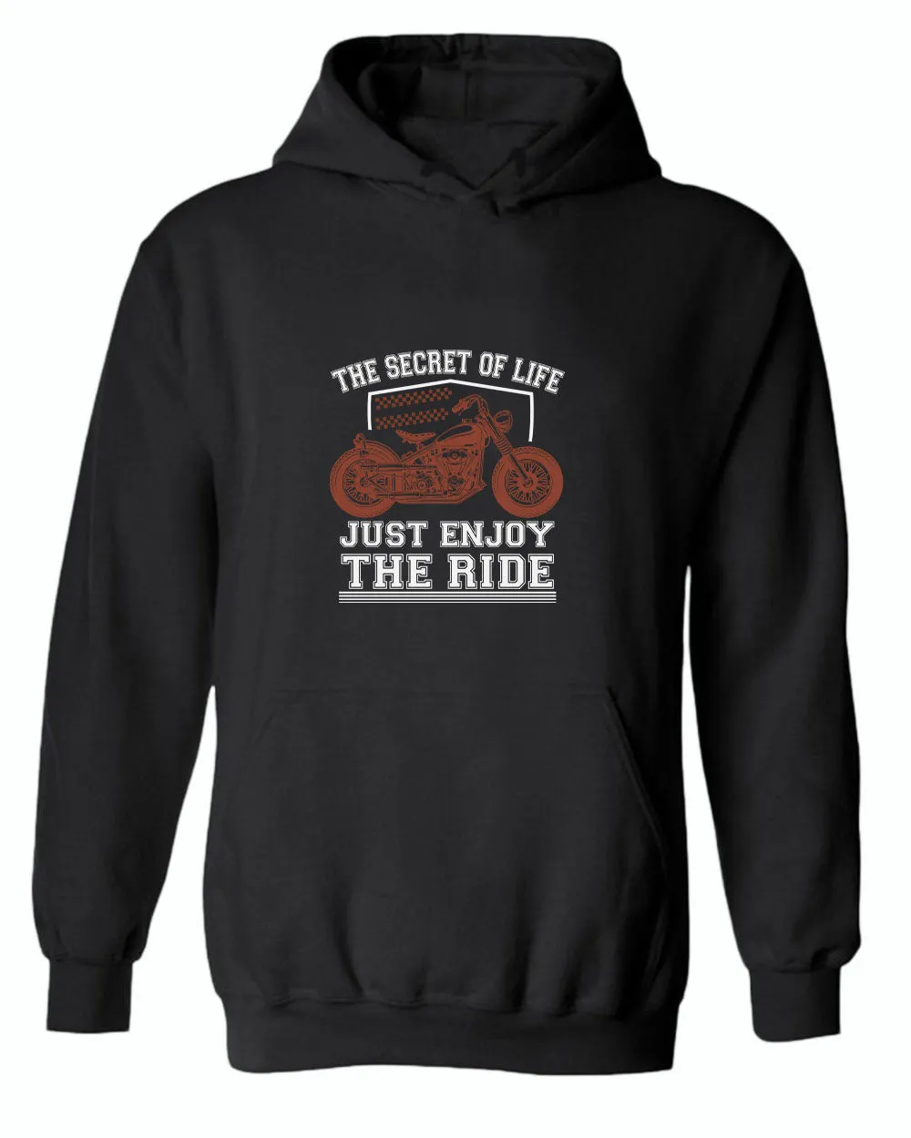 The secret of life, just enjoy the ride hoodie