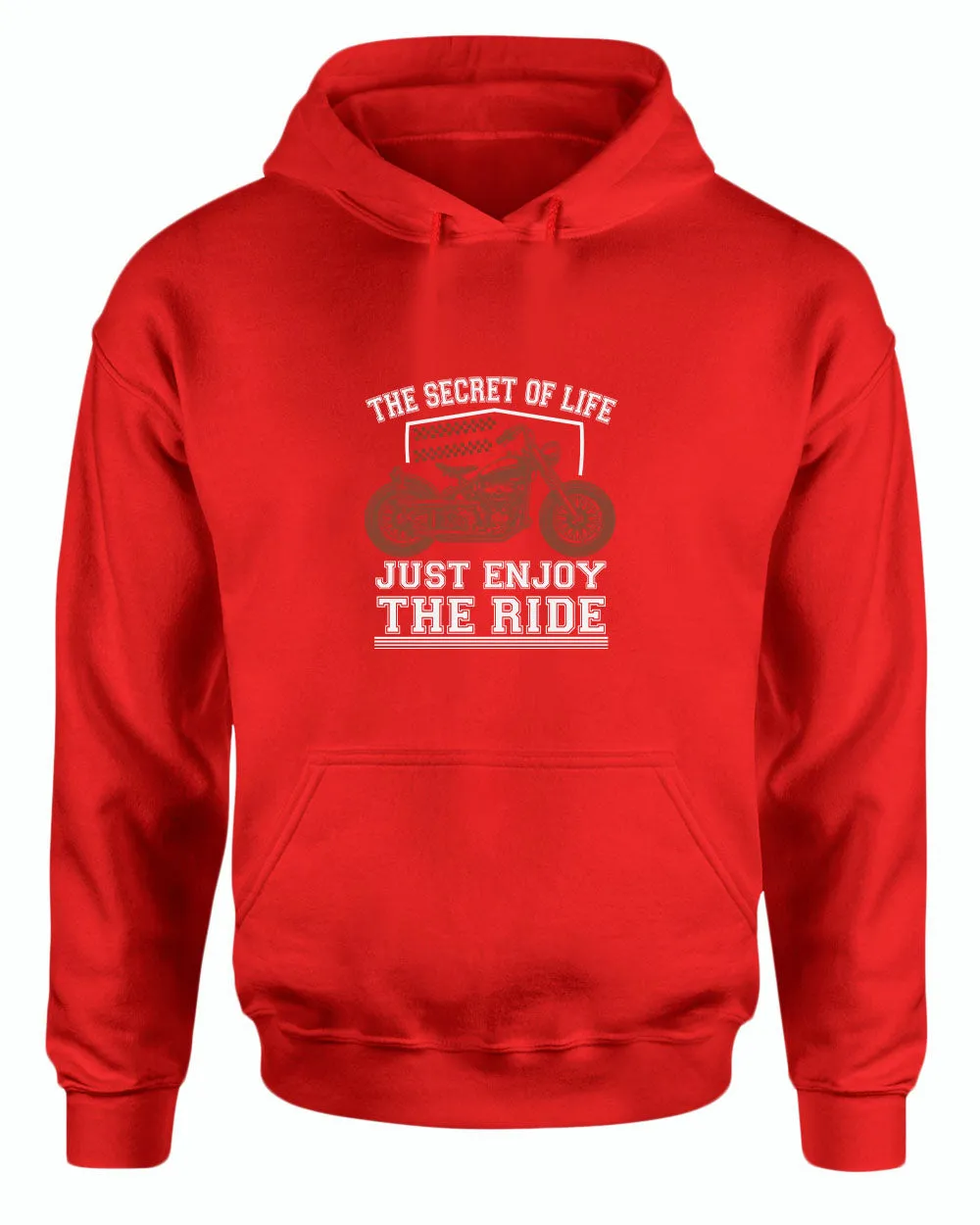 The secret of life, just enjoy the ride hoodie