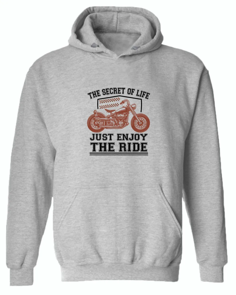 The secret of life, just enjoy the ride hoodie