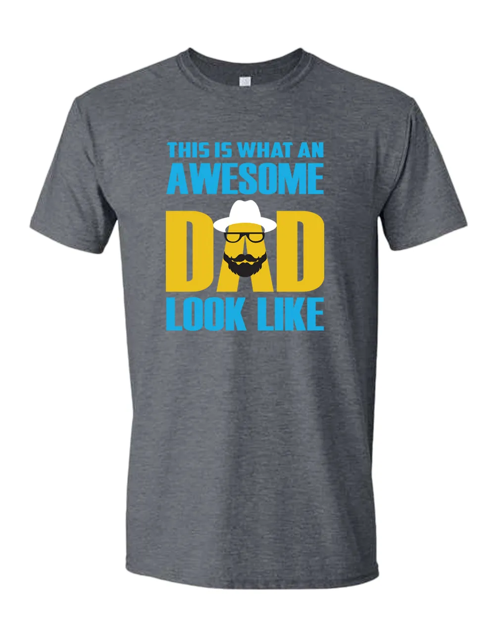 This is what an awesome cowboy dad look like tees, funny t-shirt