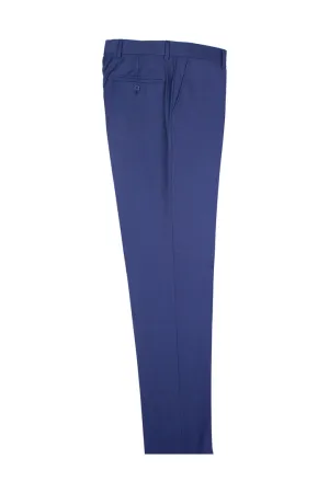 Tiglio Luxe New Blue Slim Fit, Pure Wool Dress Pants 2564 TS4066/2