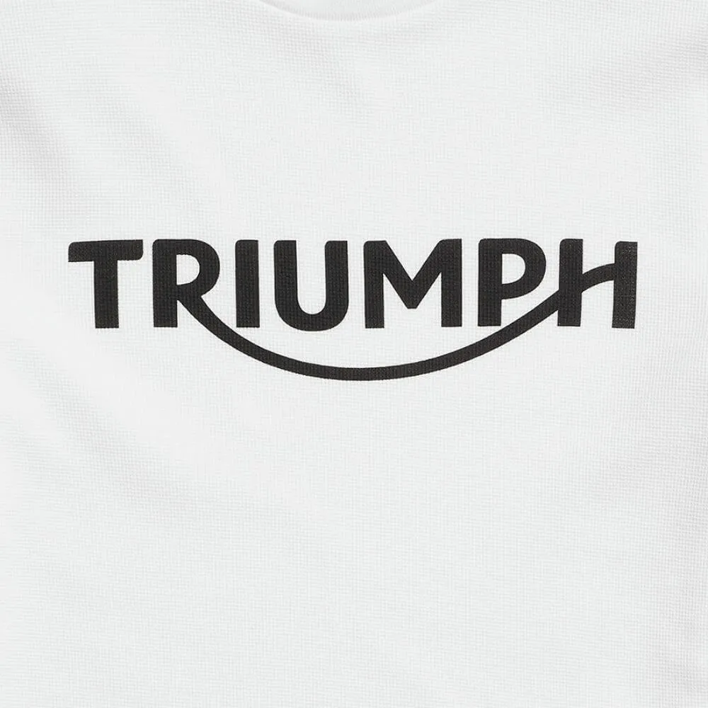 Triumph Stoll Women's Long Sleeve Waffle T-Shirt White