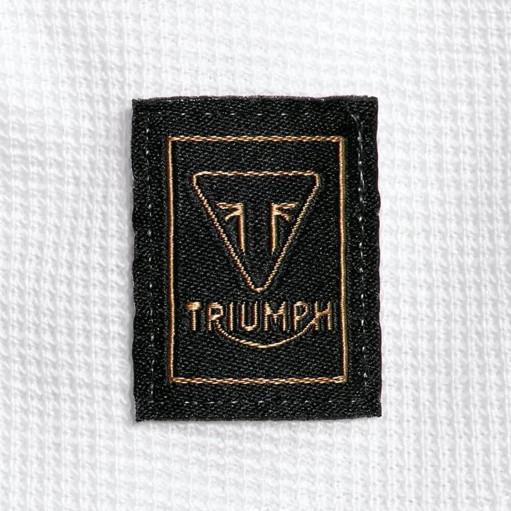 Triumph Stoll Women's Long Sleeve Waffle T-Shirt White