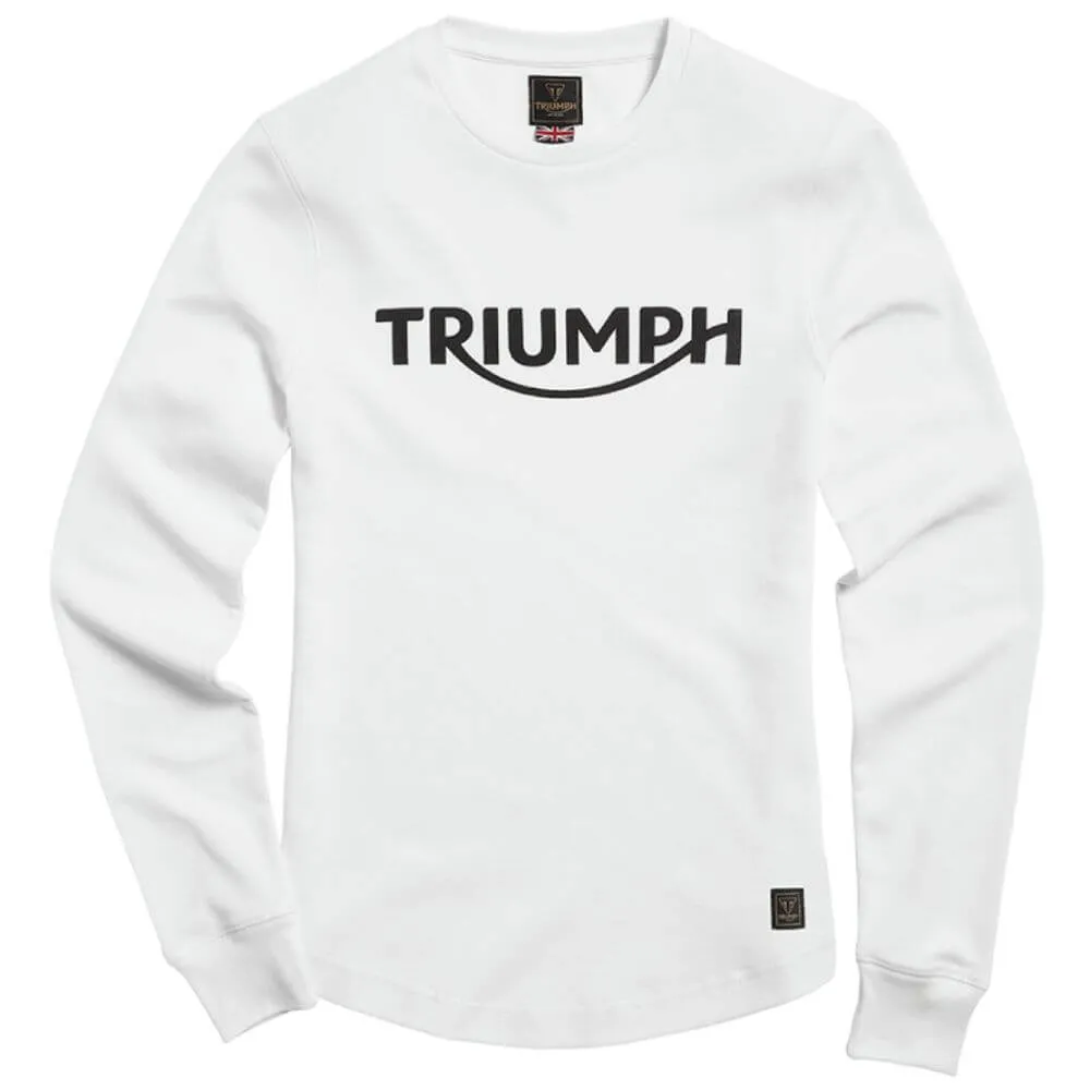 Triumph Stoll Women's Long Sleeve Waffle T-Shirt White